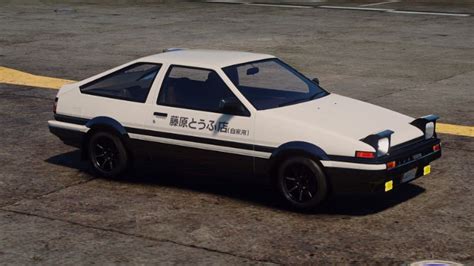 汽車擺設|AE86 GTA 1/64 漂移汽車擺件